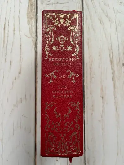 Libro Repertorio Poético de Luis Edgardo Ramírez - miniatura 2