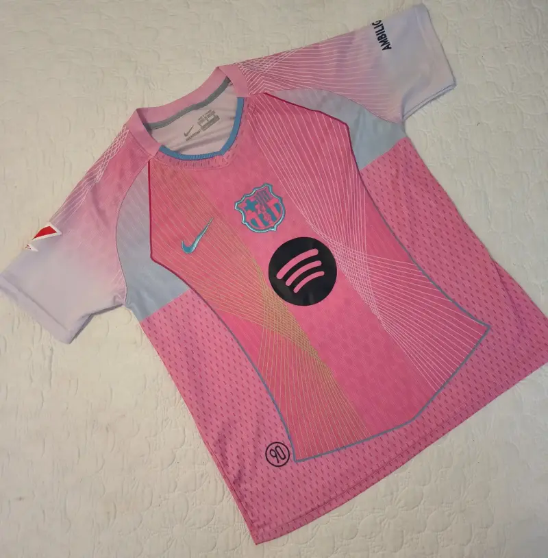 Camiseta FC Barcelona Rosa - Lamine Yamal - 1