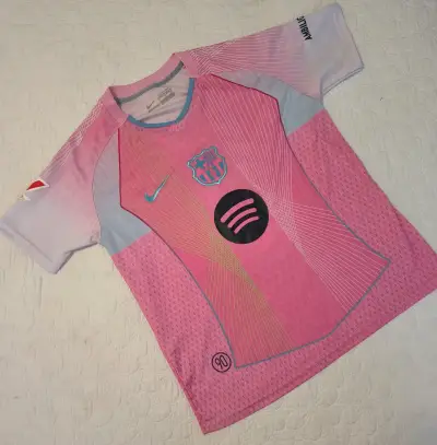 Camiseta FC Barcelona Rosa - Lamine Yamal - miniatura 1