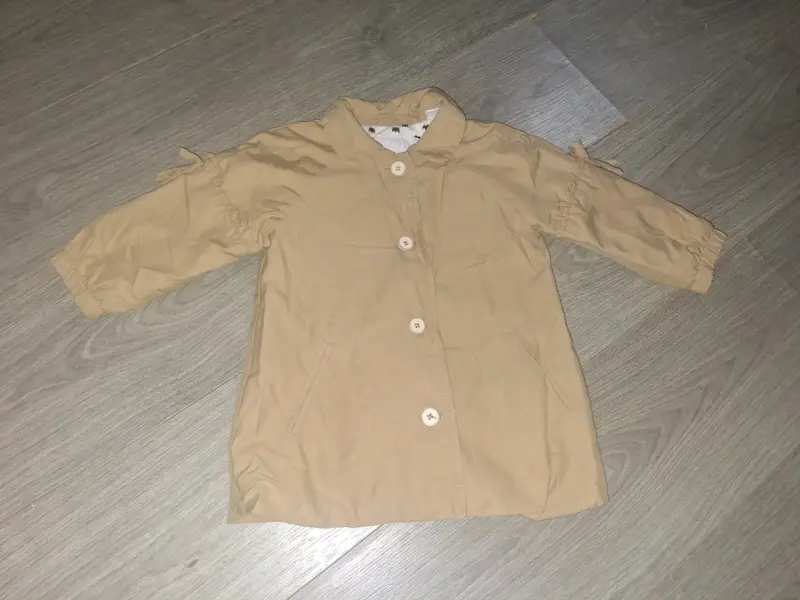 Abrigo marron para niña talla 12-18 meses - 2