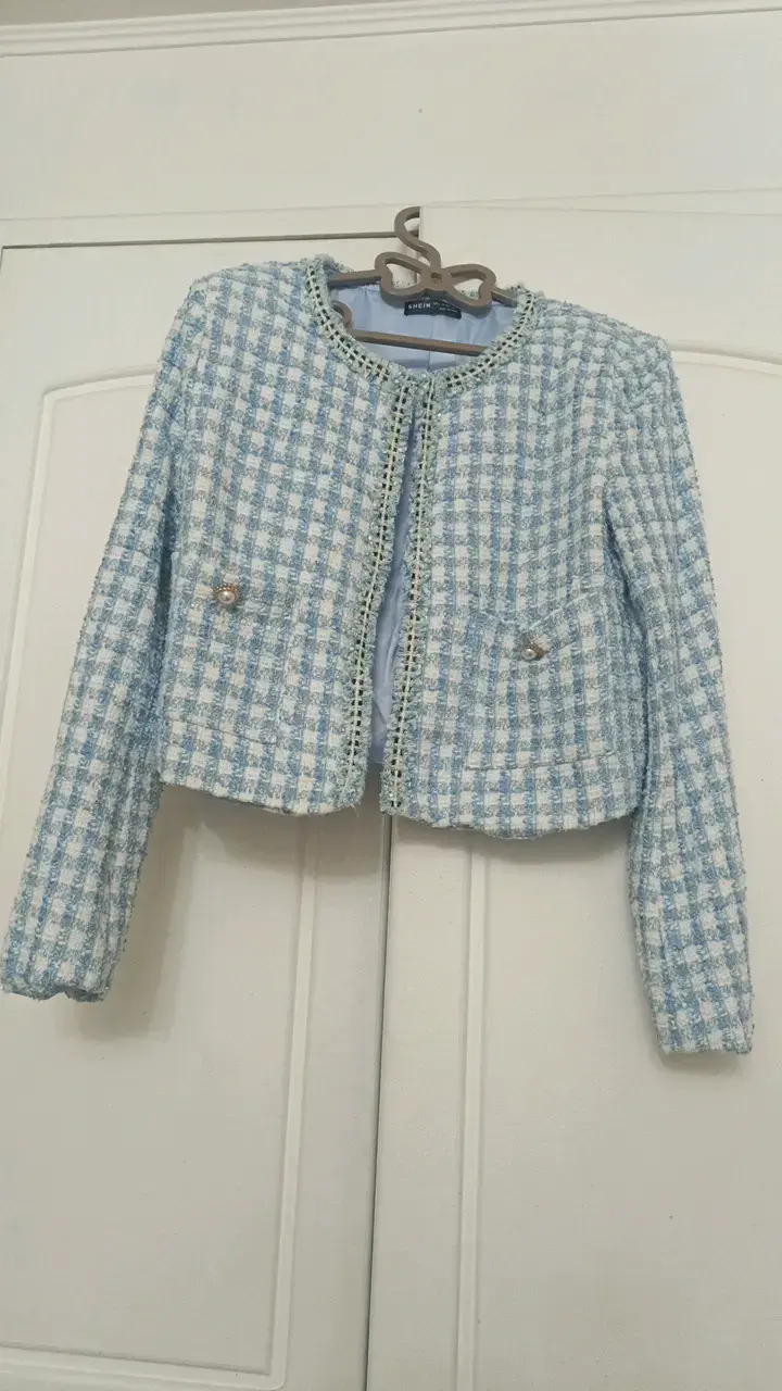 Chaqueta de piel sintética rosa para mujer - 2