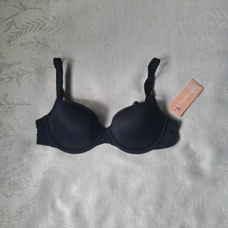 Conjunto de sostenes 30C en negro y beige - 3