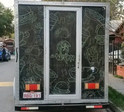 Carro de Comida 4x2 Decorado Tupac - miniatura 5