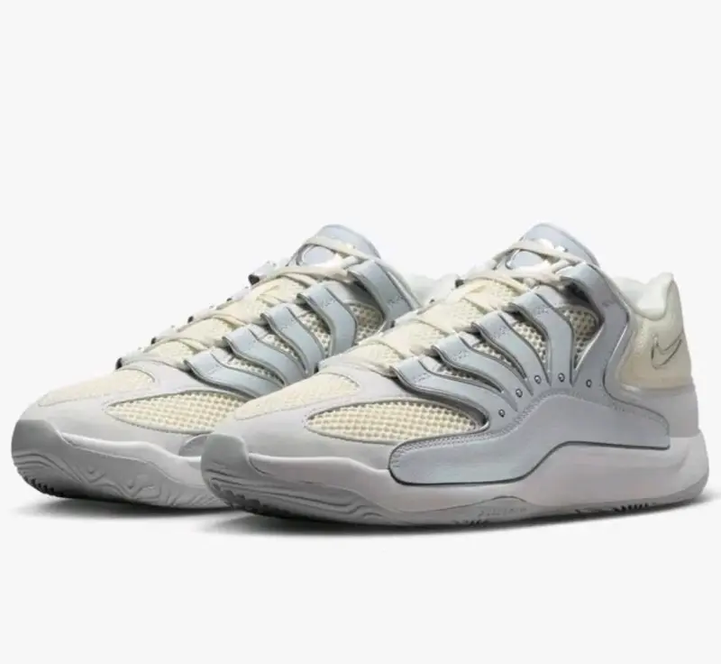 Zapatillas deportivas Nike KD 18 blancas - 4