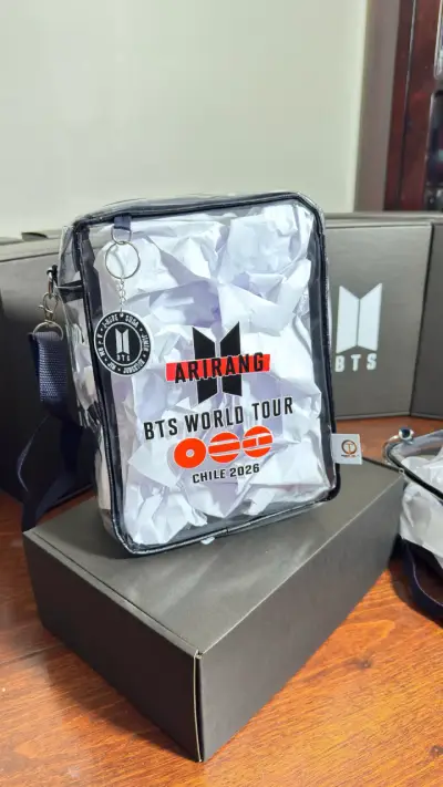 Bolso transparente BTS World Tour Chile 2026 - miniatura 3