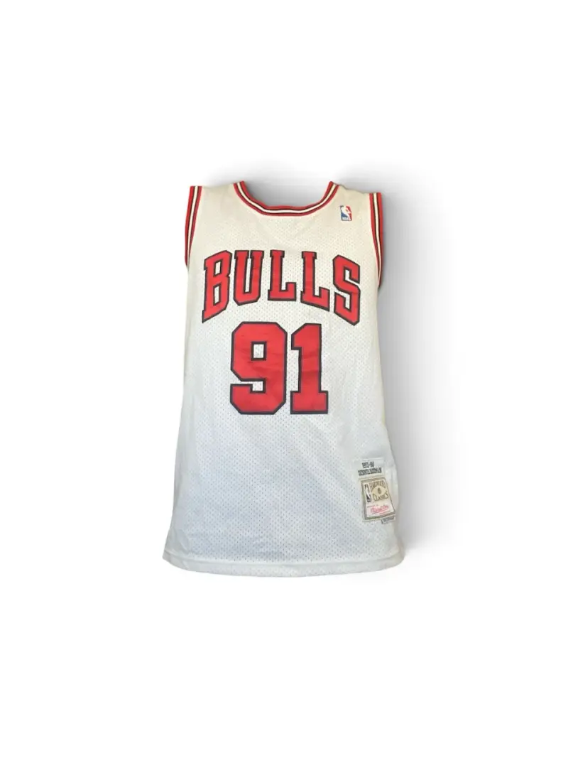 Camiseta NBA Chicago Bulls Rodman 91 Retro - 1