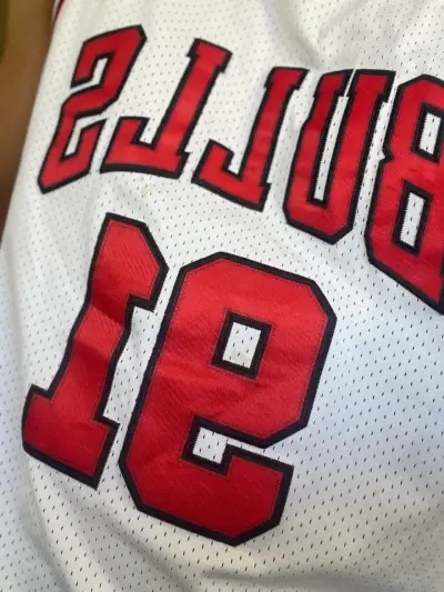 Camiseta NBA Chicago Bulls Rodman 91 Retro - miniatura 6