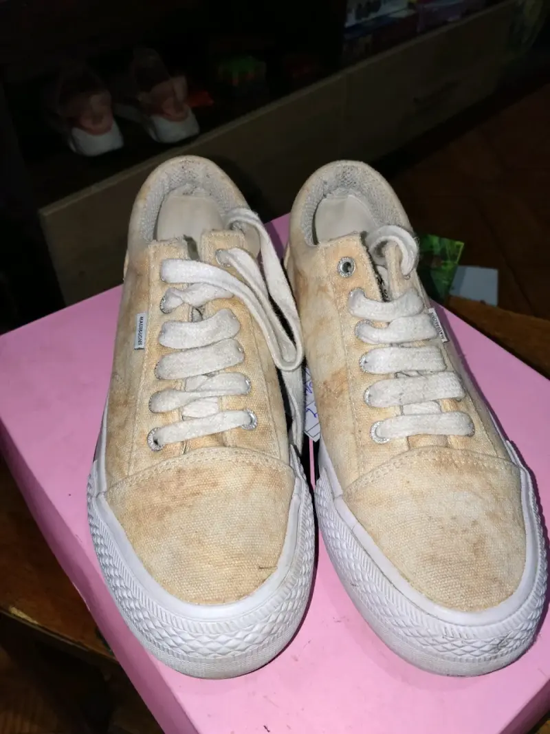 Zapatillas casuales beige talla 37 - 2