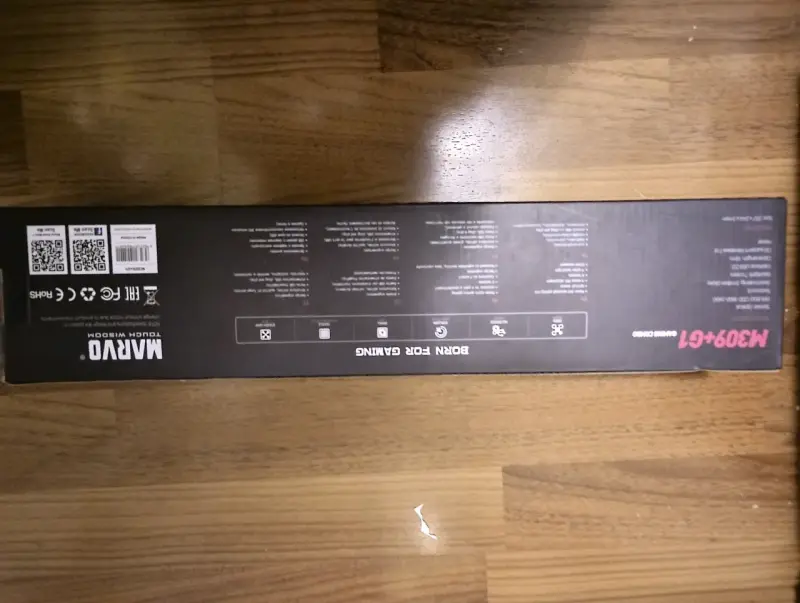 Combo de Gaming Marvo M309+G1 con RGB - 2