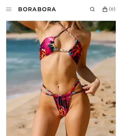 Bikini estampado multicolor, Bora Bora - miniatura 1