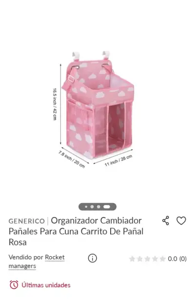 Organizador de pañales - miniatura 2
