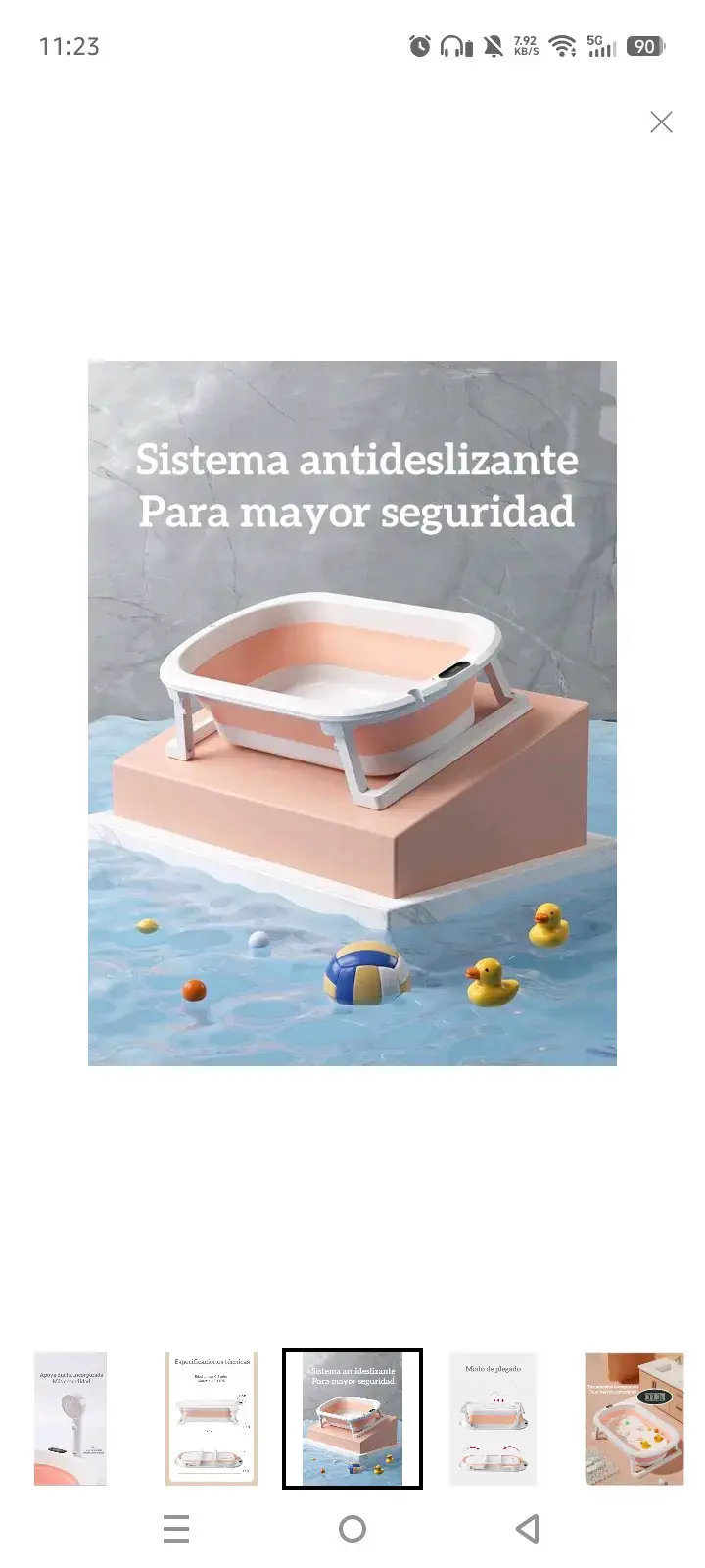 Bolso maternal con cambiador Infanti Sophie Estrellas - 4