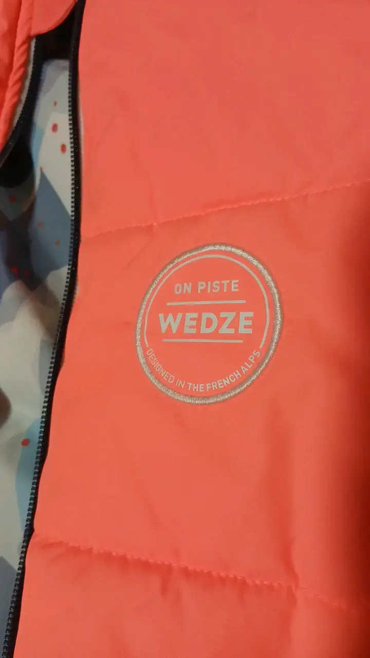 Chaqueta de esquí para niños Wedze coral - 2