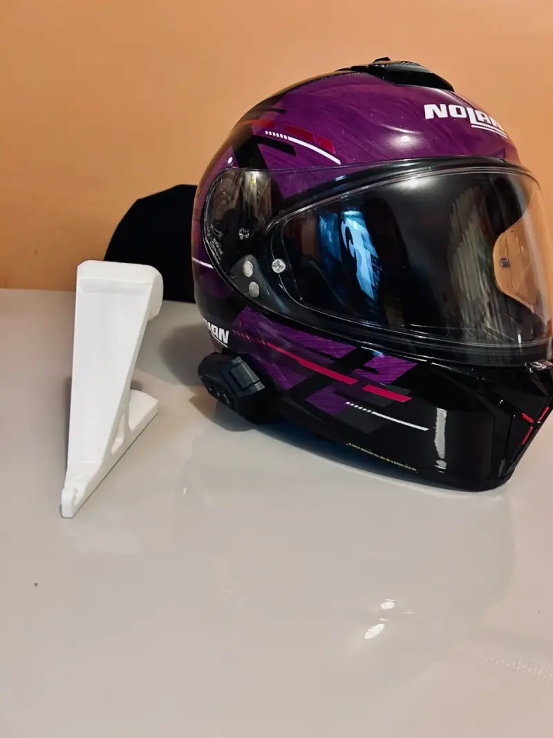 Casco de moto Nolan N80(8) púrpura con visor - 2