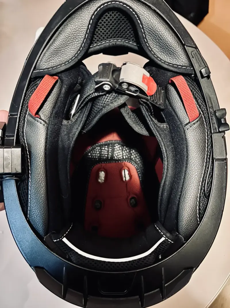 Casco de moto Nolan N80(8) púrpura con visor - 4