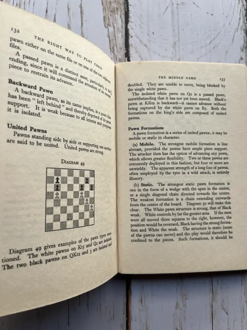 'The Right Way to Play Chess' de D. B. Prichard - 6