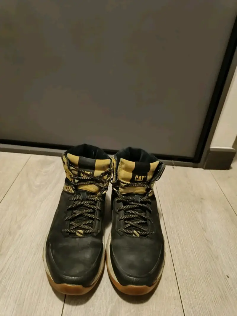 Botas de trabajo CAT negras para hombre - 1