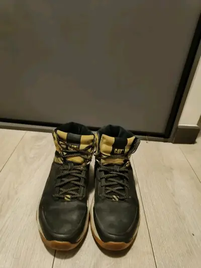 Botas de trabajo CAT negras para hombre - miniatura 1