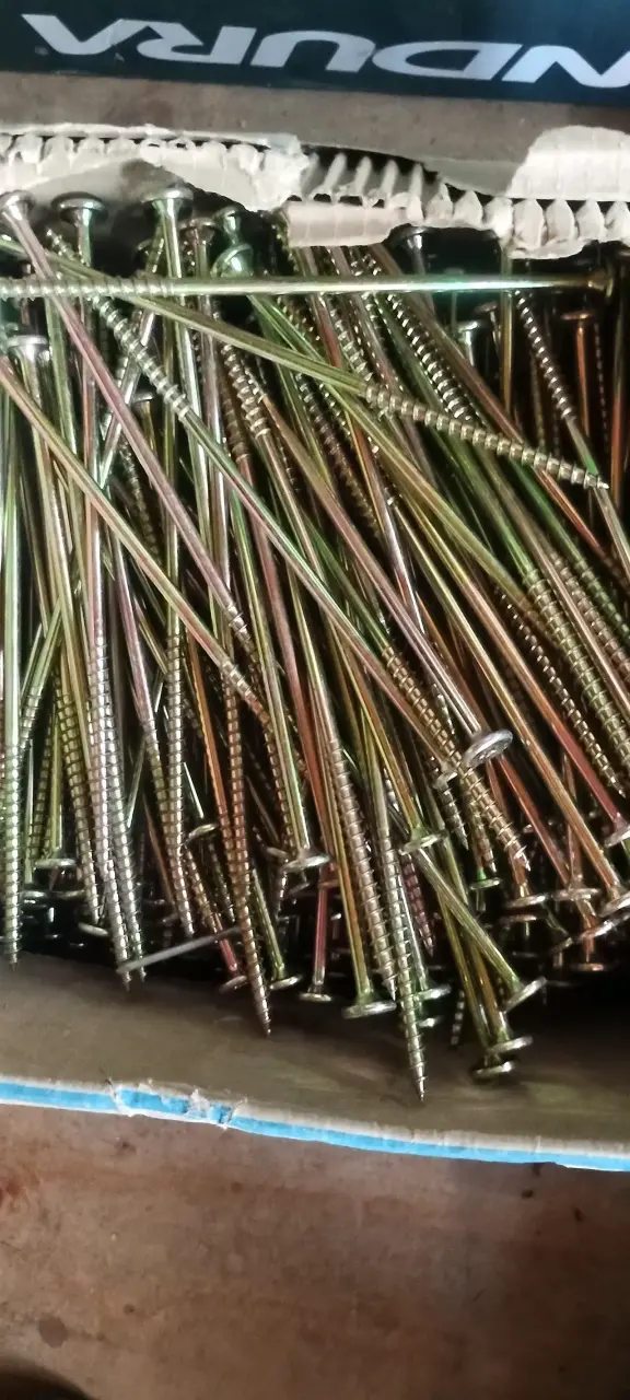 Tornillos de construcción galvanizados - 1
