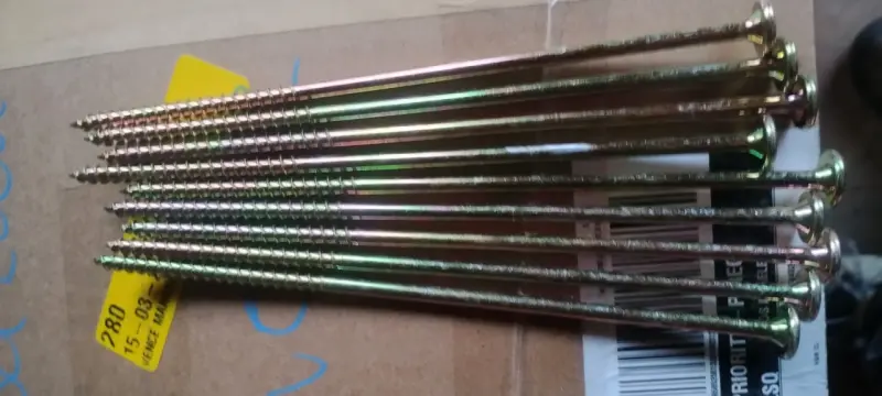 Tornillos de construcción galvanizados - 4