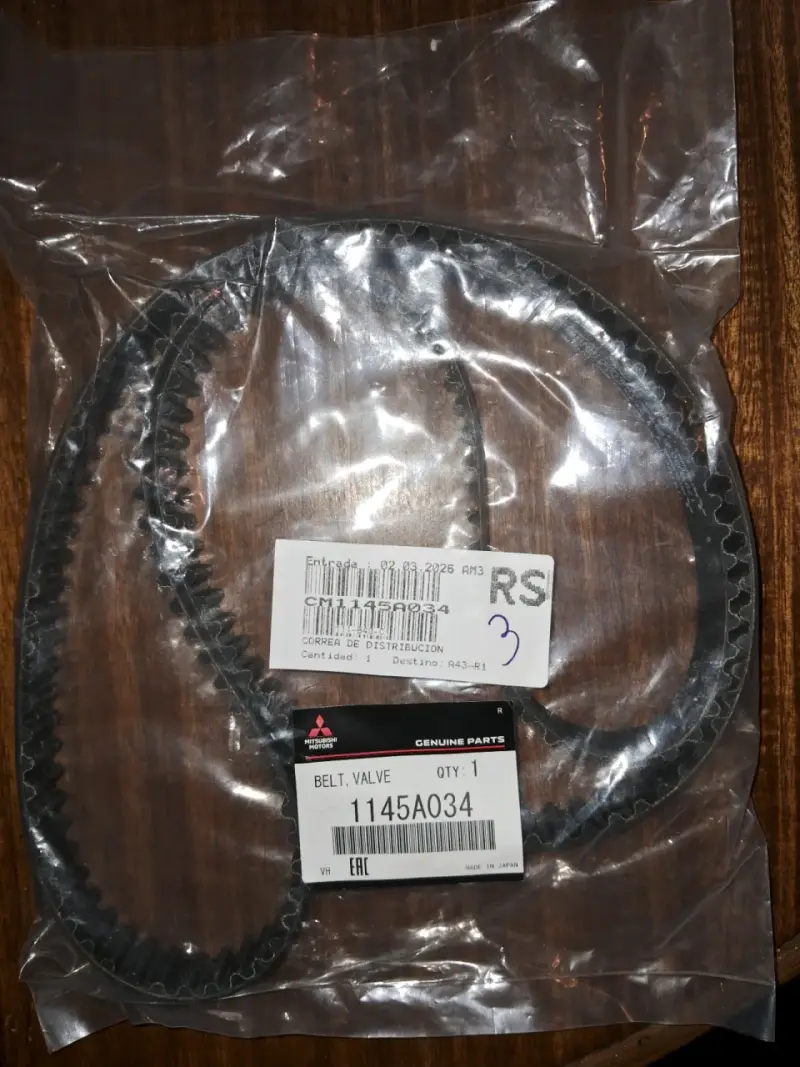 Kit de correa de distribución Mitsubishi 1145A034 - 1