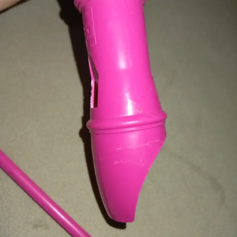 Flauta dulce soprano rosa con limpiador - 3