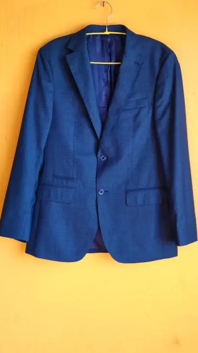 Blazer azul para hombre Trial Super 160's - miniatura 1