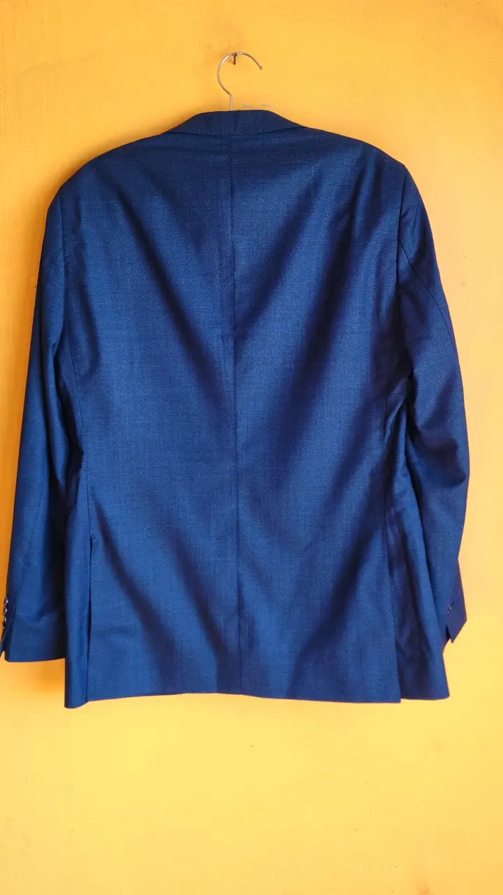Blazer azul para hombre Trial Super 160's - 2