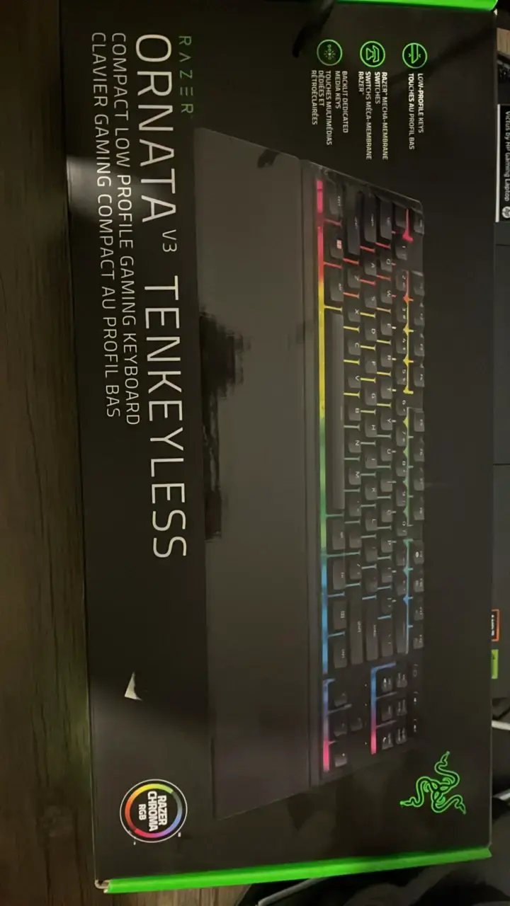 Teclado Razer ORNATA V3 TENKEYLESS