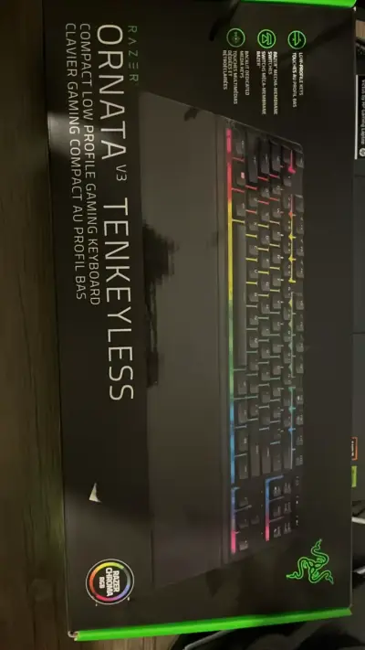 Teclado Razer ORNATA V3 TENKEYLESS - miniatura 1