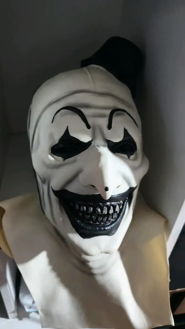 Máscara de payaso terrorífica para Halloween - 1