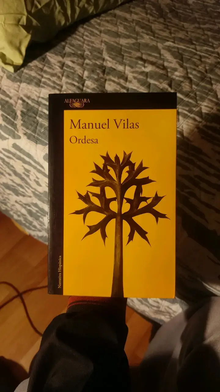 Libro Ordesa de Manuel Vilas en buen estado