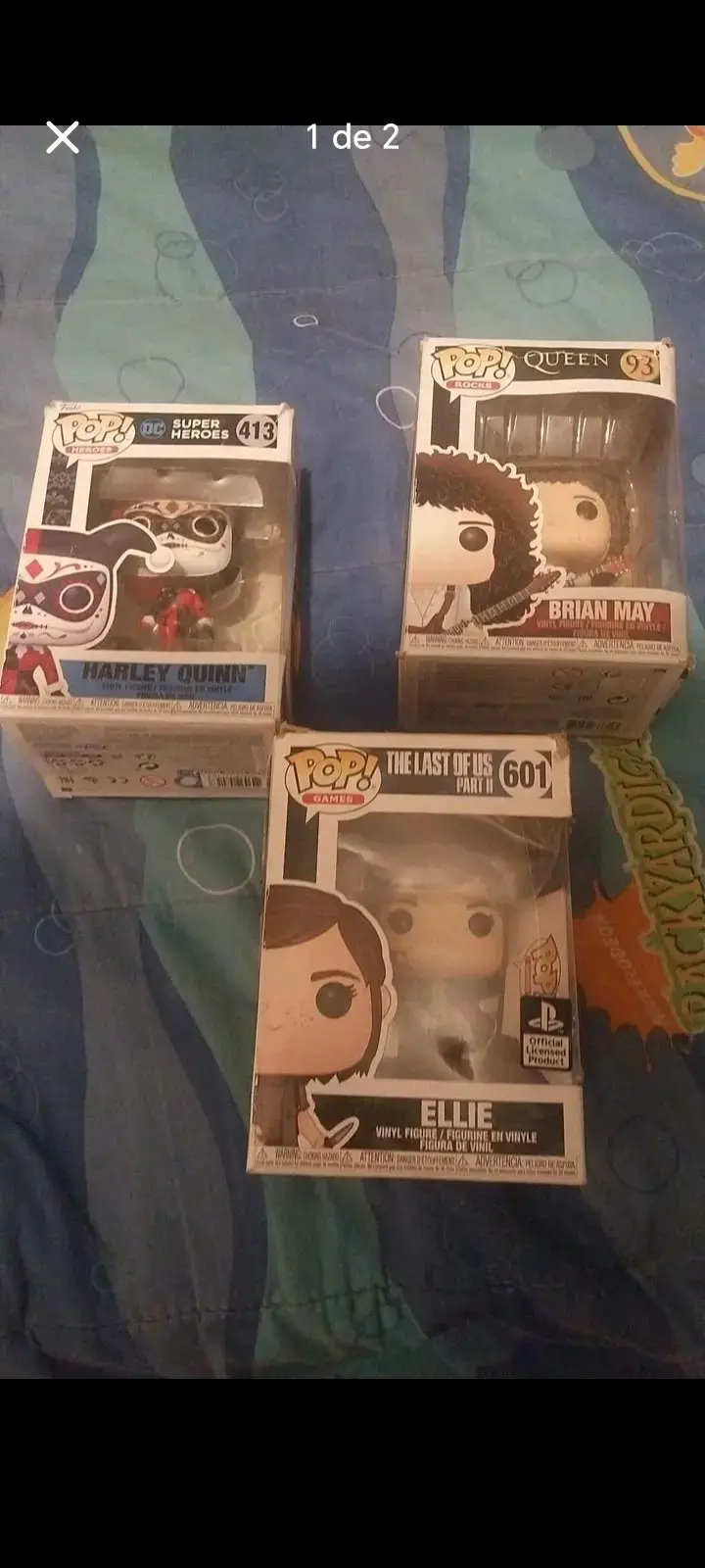 Funko Pop Ellie y Harley queen - 1