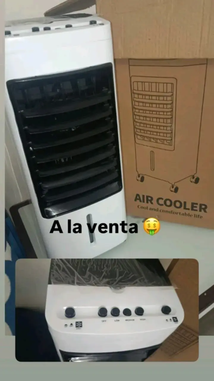 Enfriador de Aire Portátil Blanco