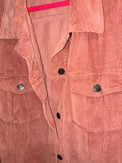 Chaqueta de pana rosa Sybilla XXL - miniatura 2