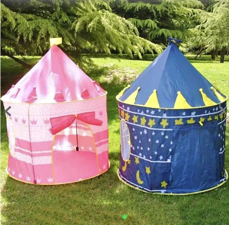 Tienda de campaña infantil temática castillo - 1