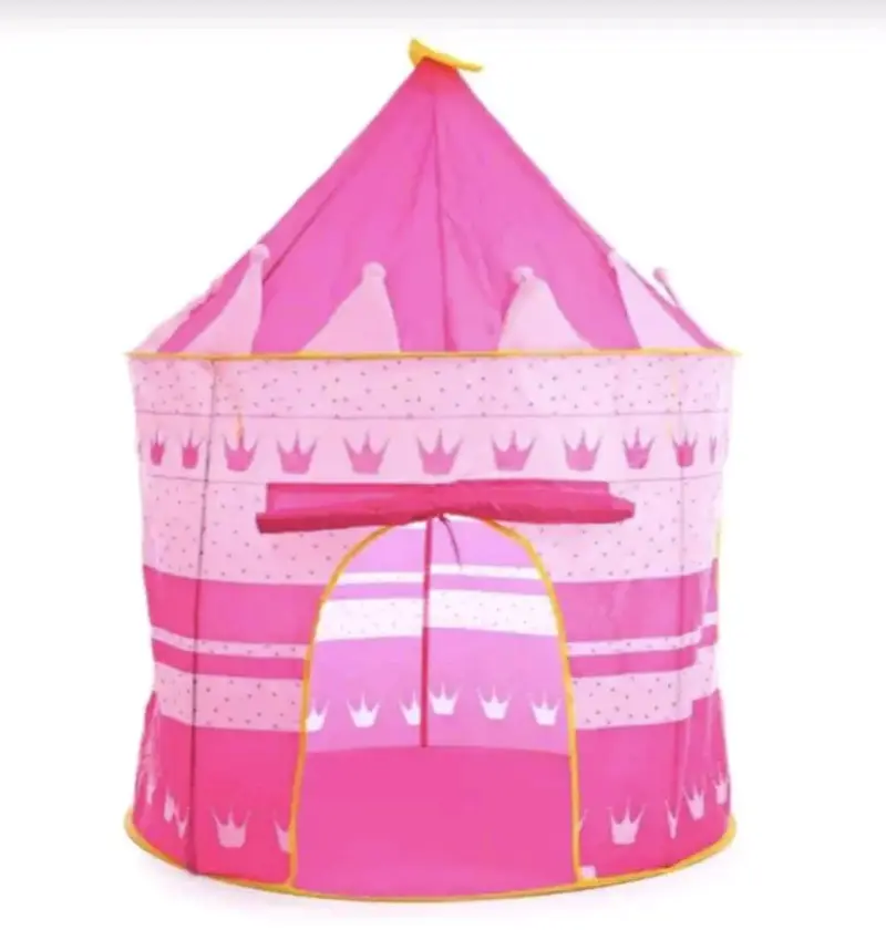 Tienda de campaña infantil temática castillo - 3