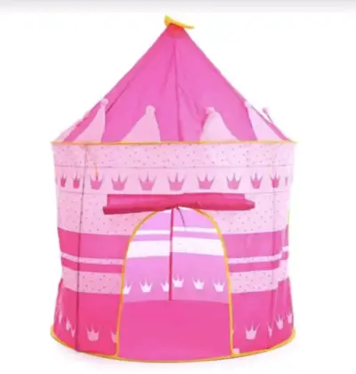 Tienda de campaña infantil temática castillo - miniatura 3