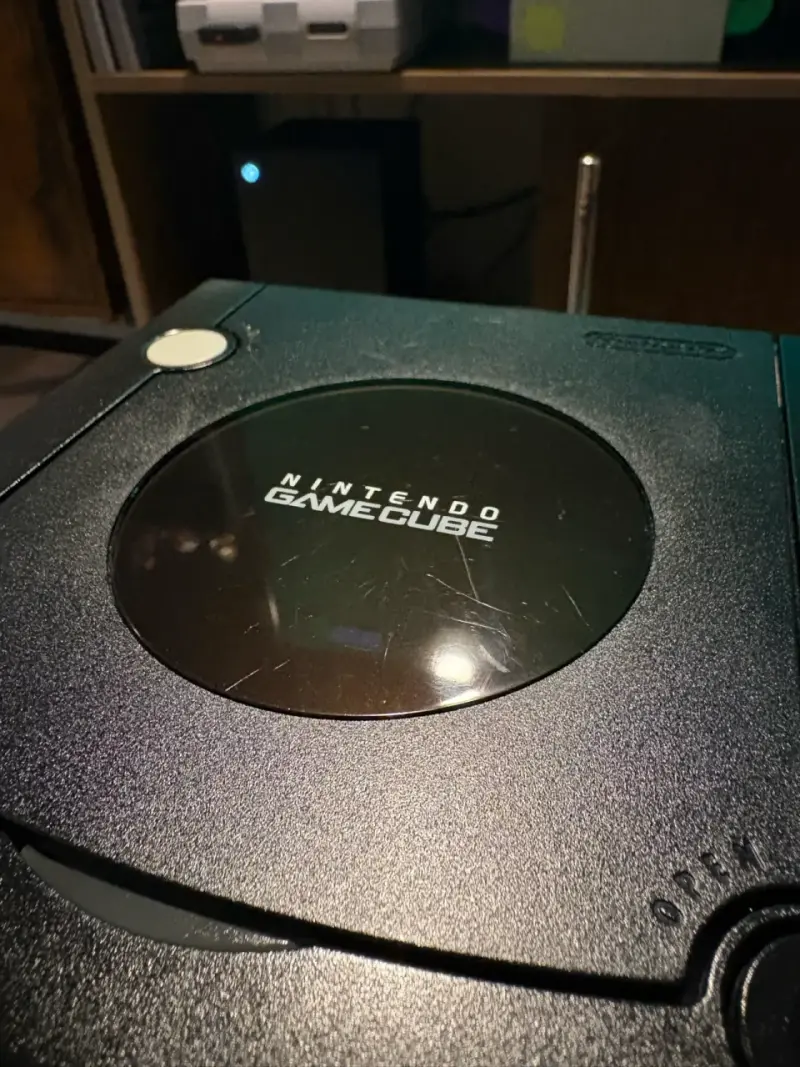 Consola Nintendo GameCube con control y cables - 5