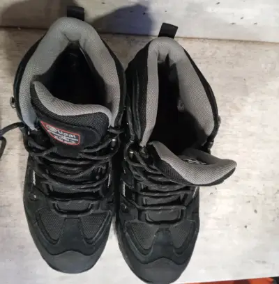 Botas de trekking negras Uppi impermeables - miniatura 4