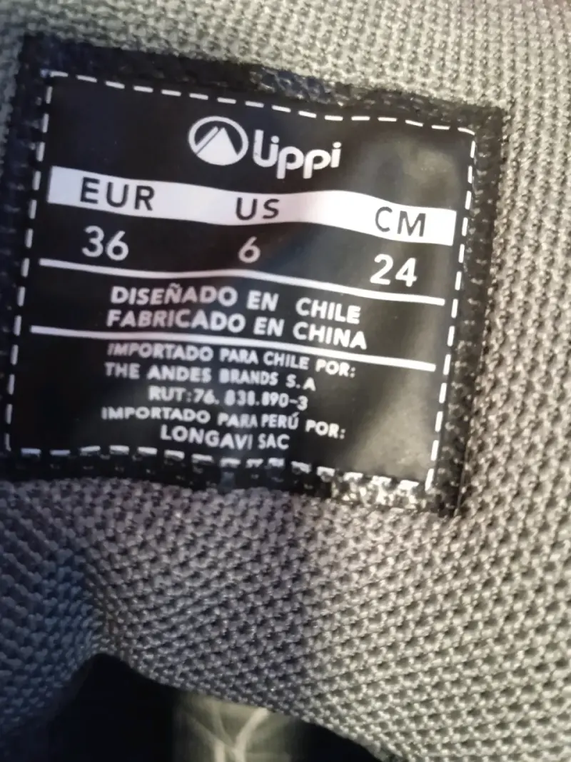 Botas de trekking negras Uppi impermeables - 6
