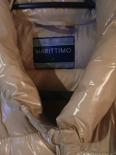Chaqueta acolchada beige Marittimo para mujer - miniatura 2