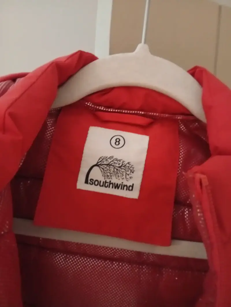 Chaqueta acolchada roja para niño Southwind - 1