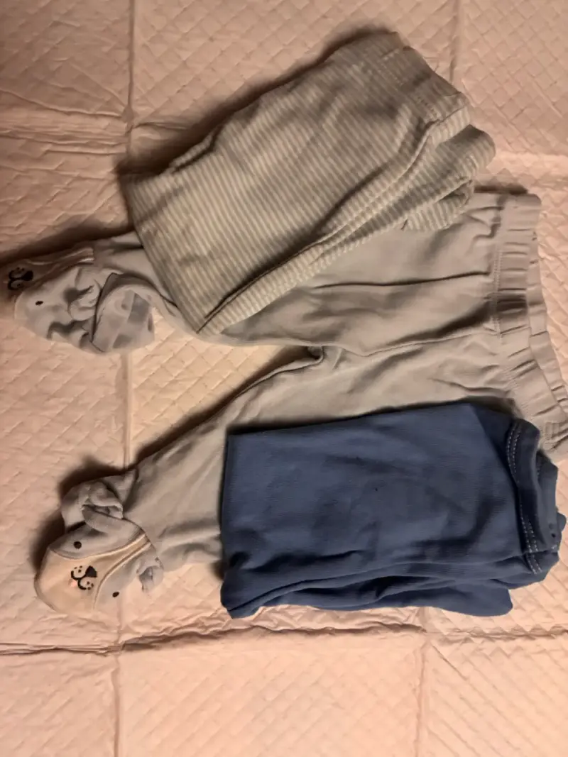 Set de bodies para bebé de algodón con estampados variados - 3