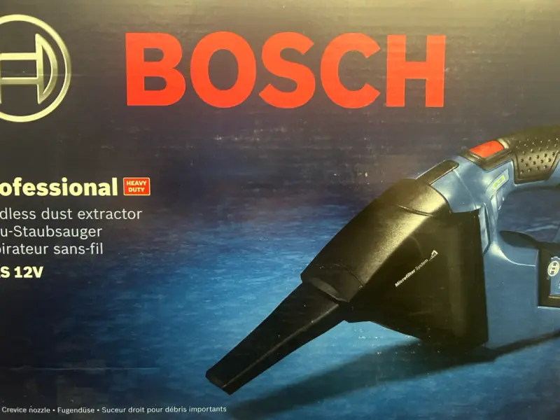Extractor de polvo inalámbrico Bosch GAS 12V - 1
