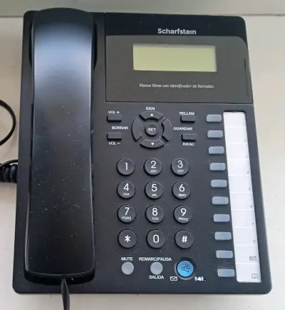 Teléfono fijo Scharfstein con identificador de llamadas - miniatura 2
