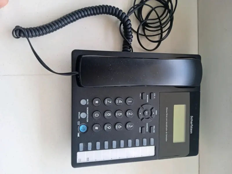 Teléfono fijo Scharfstein con identificador de llamadas - 3