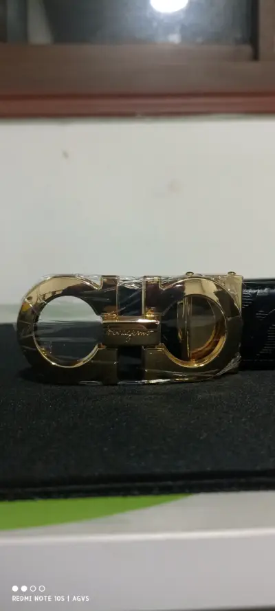 Cinturón Ferragamo Hebilla dorada Monogram - miniatura 4