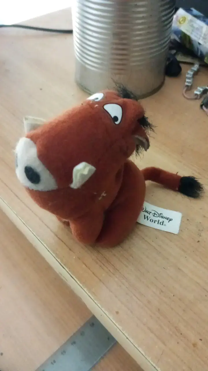 Peluche de Pumba Disney World