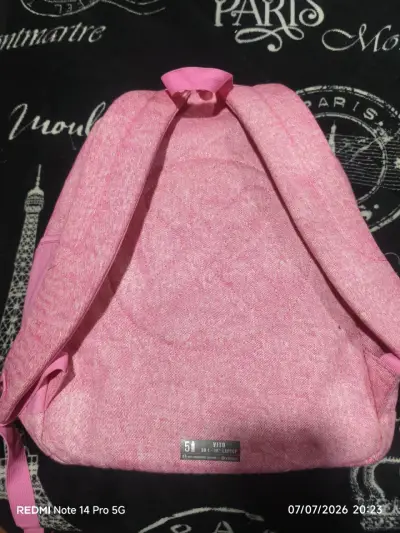 Mochila rosa Xtrem con múltiples bolsillos - miniatura 2